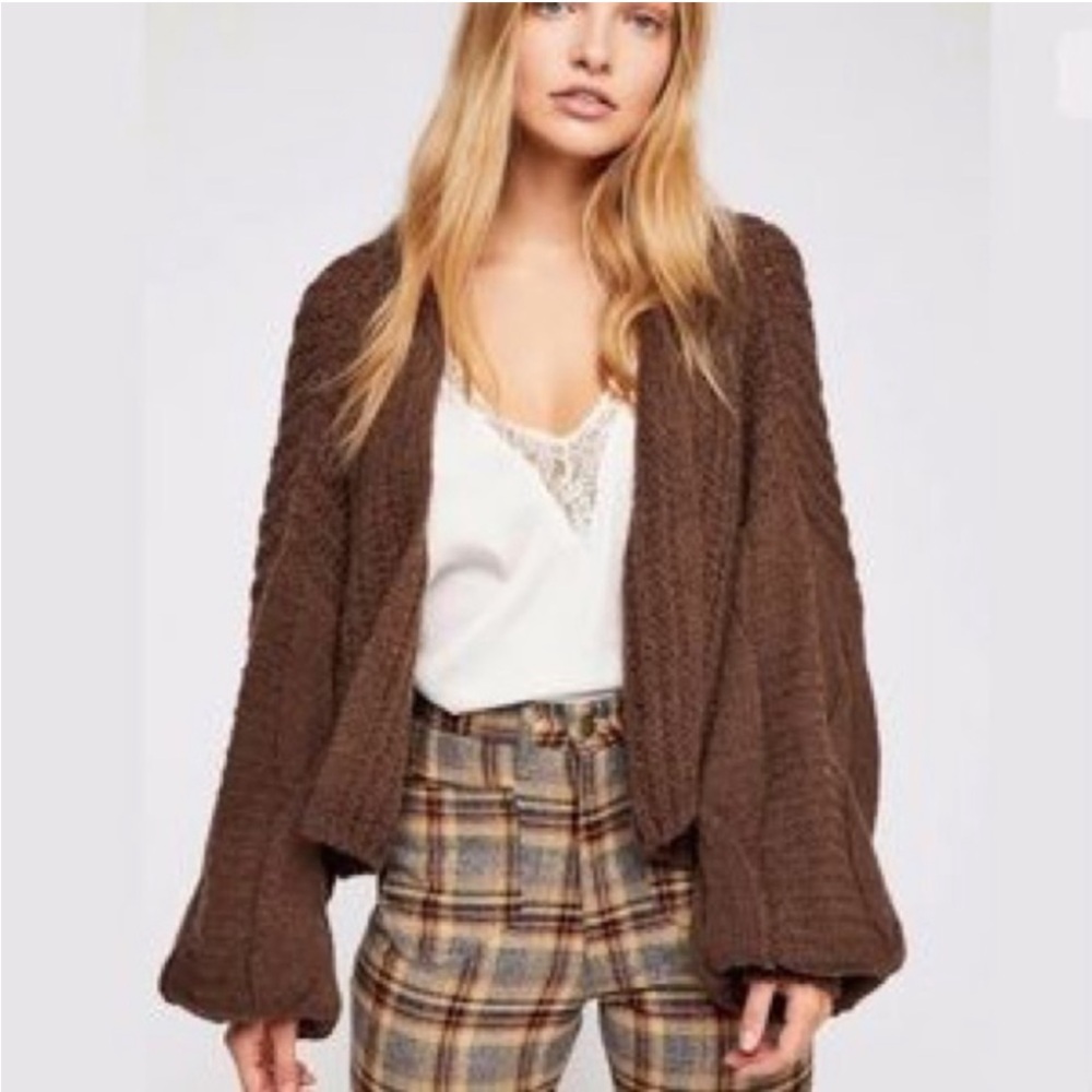 ☮️🕊️Free People Cardi🕊️☮️